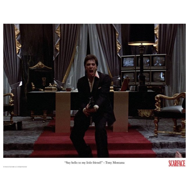 Scarface Lithograph Set of 5 (35 x 28 cm)