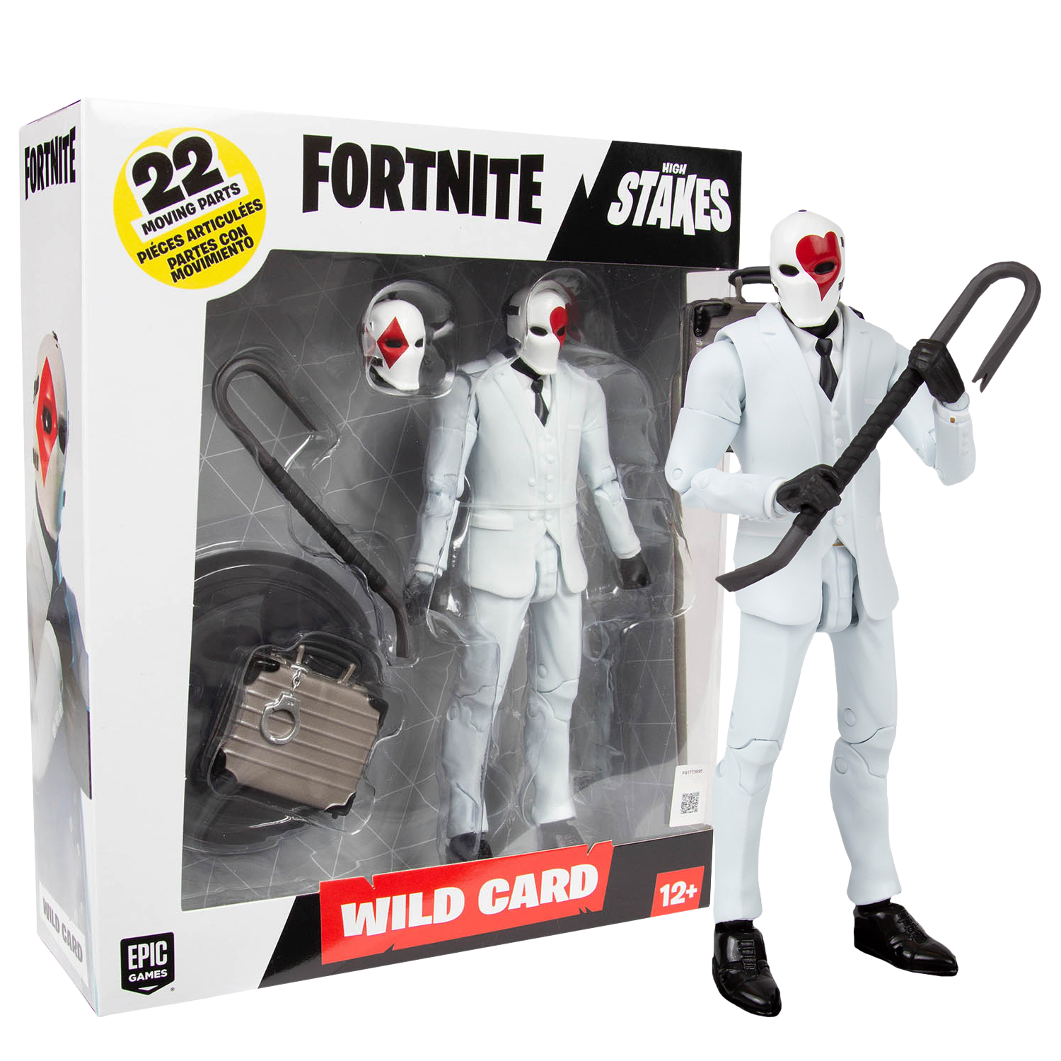 Fortnite Action Figure Wild Card Red 18 cm - Fortnite Action Figure WilD CarD ReD 18 Cm