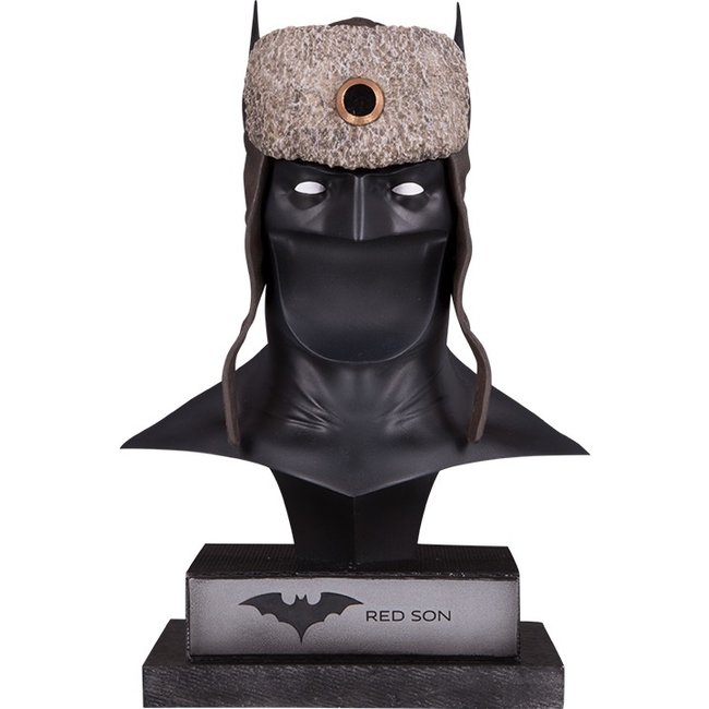 DC Gallery Bust 1/2 Red Son Batman Cowl 23 cm