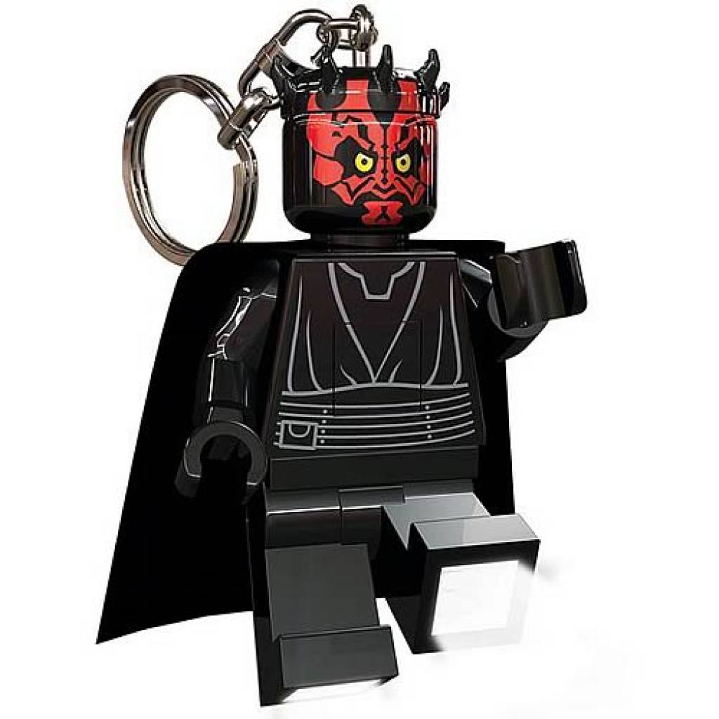 Lego Darth Maul Mini Flashlight with Keychains The Movie Store
