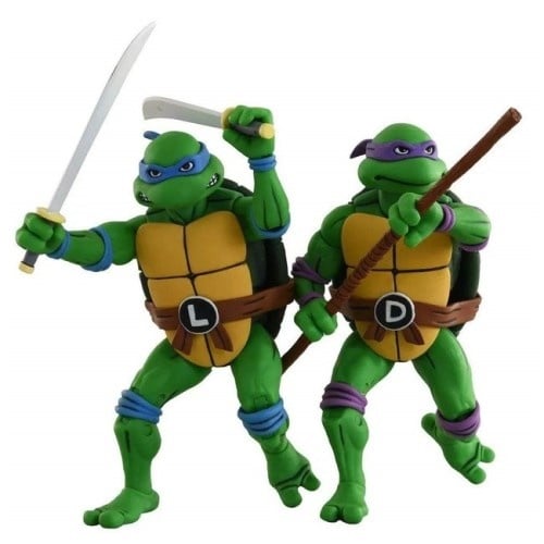 Teenage Mutant Ninja Turtles Action Figures NECA Baby Turtles Set – Larger  Than Life Toys and Comics