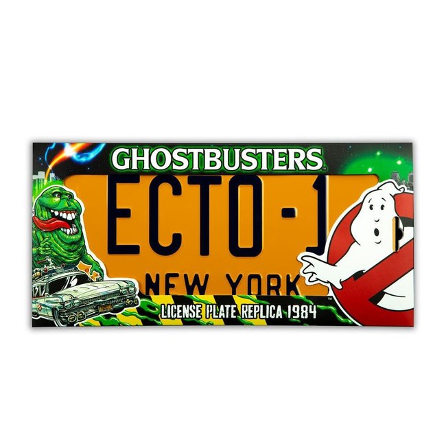 Doctor Collector Ghostbusters Replik 1:1 ECTO-1 Nummernschild