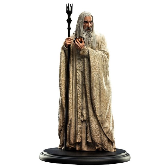 Herr der Ringe Statue Saruman der Weiße 19 cm
