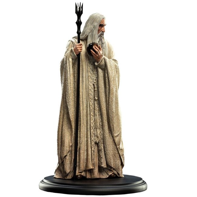Herr der Ringe Statue Saruman der Weiße 19 cm