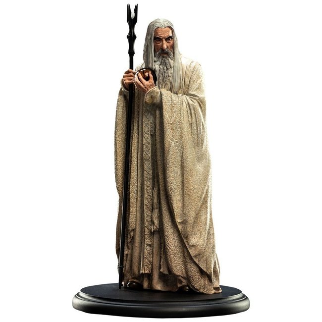 Herr der Ringe Statue Saruman der Weiße 19 cm