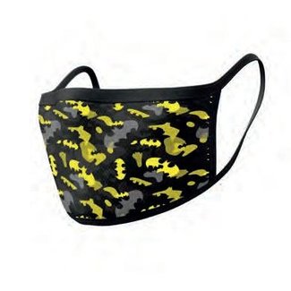 Pyramid International Batman Face Masks 2-Pack Camo Yellow