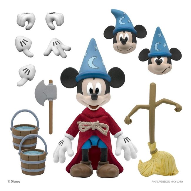 Disney Ultimates Actionfigur Zauberlehrling Mickey Mouse 18 cm