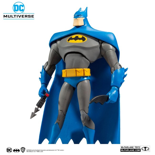 DC Multiverse Animated Actionfigur Animated Batman Variante Blau/Grau 18 cm