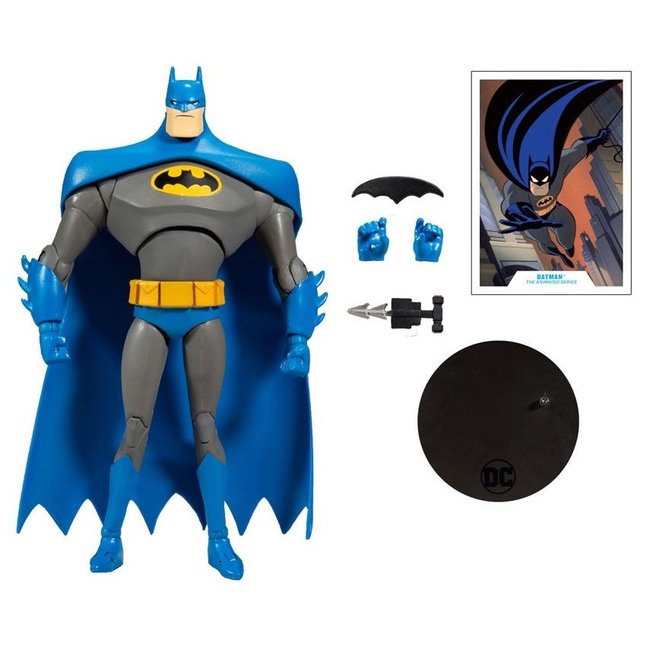 McFarlane DC Multiverse Animated Action Figure Animated Batman Variant Blue/Gray 18 cm