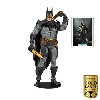 McFarlane DC Multiverse Action Figure Batman Designed by Todd McFarlane Gold Label Collection 18 cm