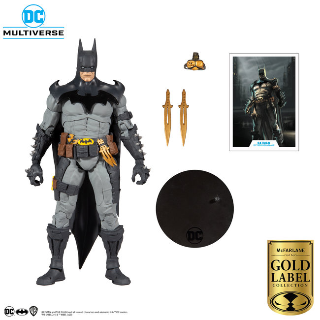 DC Multiverse Action Figure Batman Gold Label Collection 18 cm