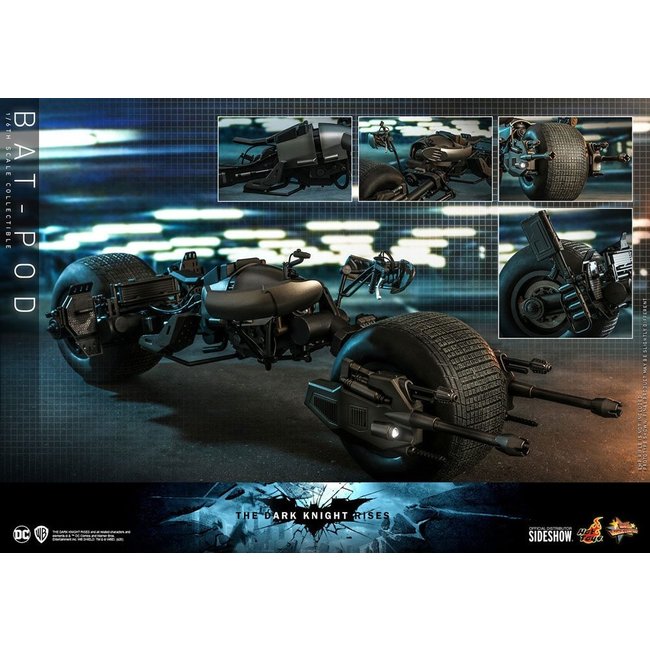 Batman The Dark Knight Rises Movie Masterpiece Action Figure 1/6 Bat-Pod 59 cm