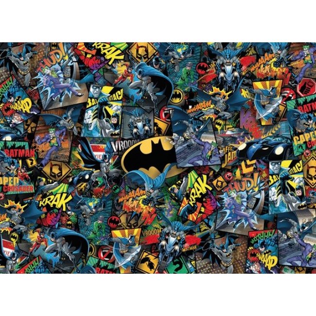 Clementoni DC Comics Impossible Jigsaw Puzzle Batman (1000 pieces)