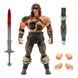 Super7 Conan der Barbar Ultimates Actionfigur Conan War Paint Conan 18 cm