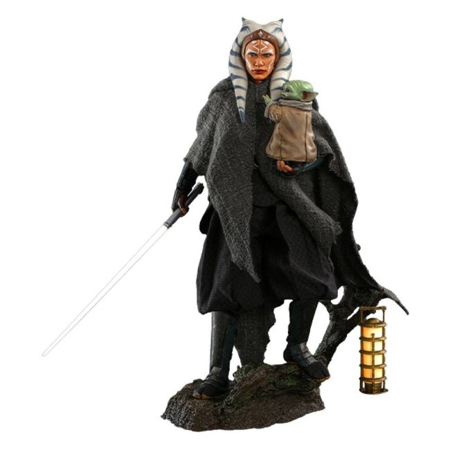 Star Wars The Mandalorian Actionfigur 2er-Pack 1/6 Ahsoka Tano & Grogu 29 cm