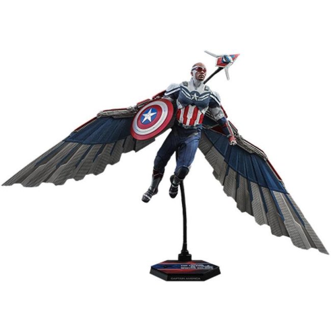 Der Falke und der Wintersoldat Actionfigur 1/6 Captain America 30 cm