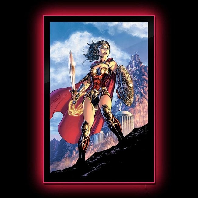 DC Comics: Wonder Woman Comic Cover LED Poster Sign