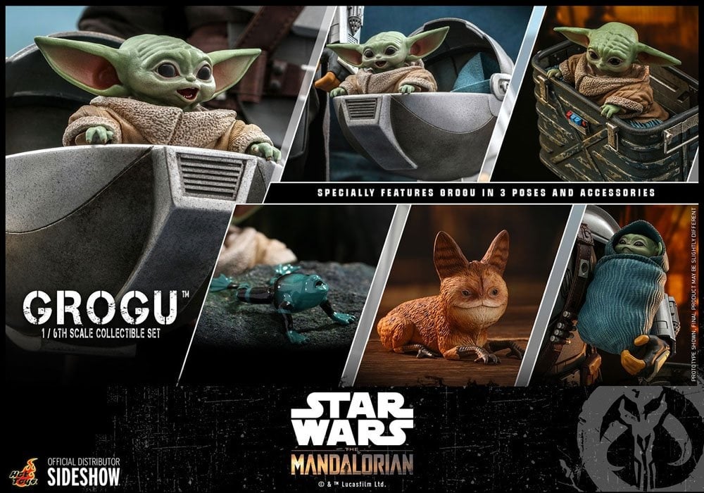 Star Wars The Mandalorian Action Figures 1/6 Grogu - Star Wars The ManDalorian Action Figures 1 6 Grogu