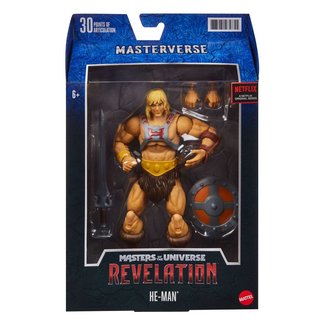Mattel Masters of the Universe: Revelation Masterverse Action Figure 2021 He-Man 18 cm