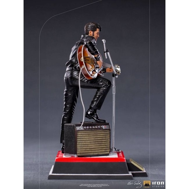 Elvis Presley Deluxe Art Scale Statue 1/10 Comeback Special 23 cm