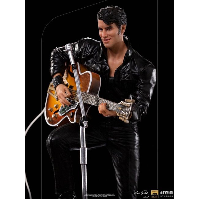 Elvis Presley Deluxe Art Scale Statue 1/10 Comeback Special 23 cm