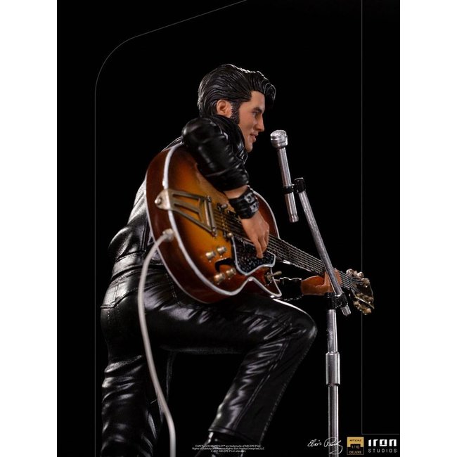 Elvis Presley Deluxe Art Scale Statue 1/10 Comeback Special 23 cm