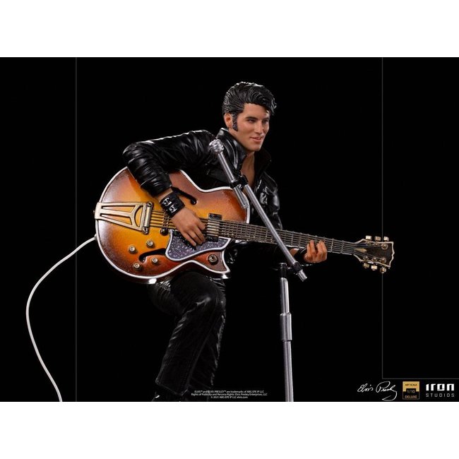 Elvis Presley Deluxe Art Scale Statue 1/10 Comeback Special 23 cm