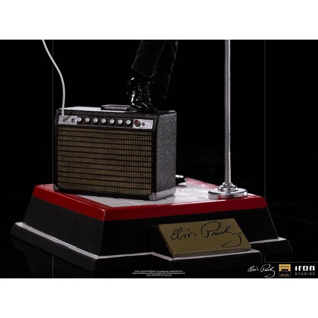 Elvis Presley Deluxe Art Scale Statue 1/10 Comeback Special 23 cm
