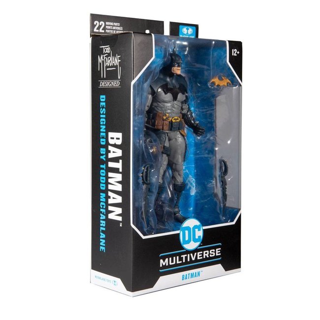 DC Multiverse Actionfigur Batman, entworfen von Todd McFarlane, 18 cm