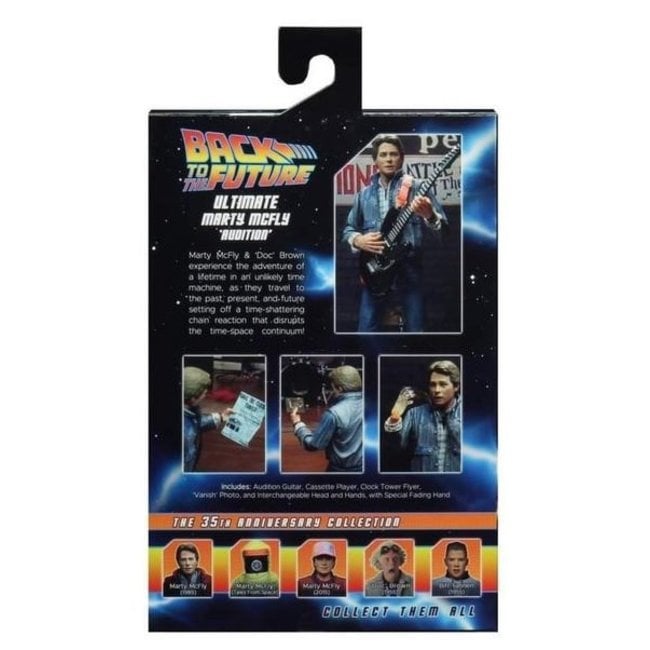 Back to the Future Action Figure Ultimate Audition Marty McFly 18 cm