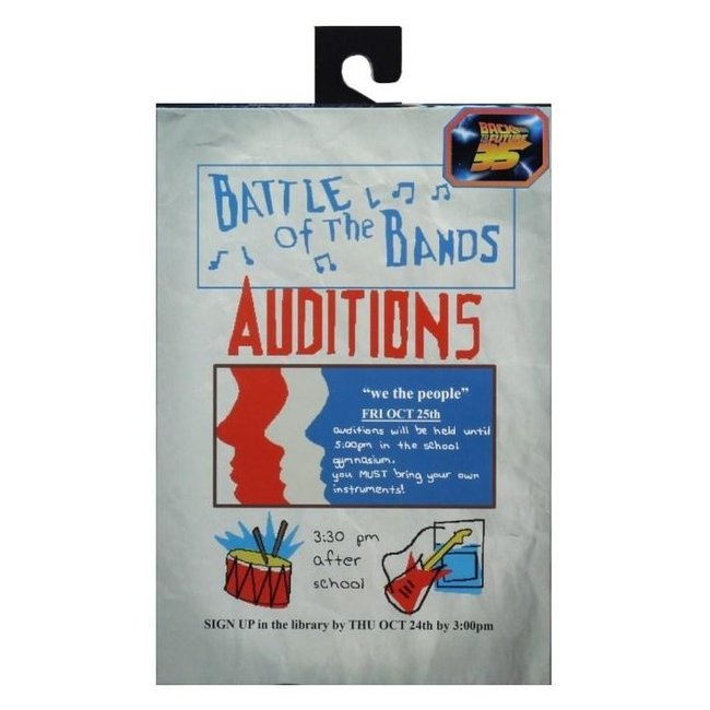 Zurück in die Zukunft Actionfigur Ultimate Audition Marty McFly 18 cm