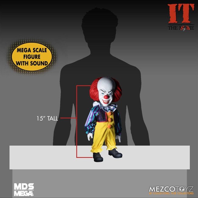 Stephen Kings Es 1990 MDS Deluxe Actionfigur Pennywise 38 cm