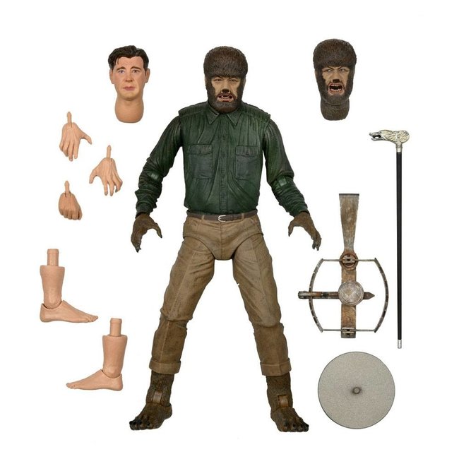 NECA  Universal Monsters Action Figure Ultimate The Wolf Man 18 cm