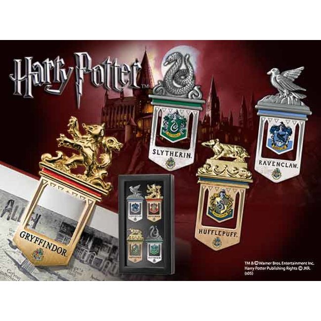 Harry Potter - Hogwarts Bookmarks 4er Set
