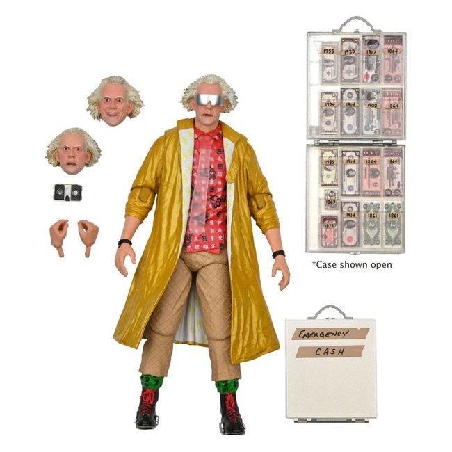 Back to the Future 2 Action Figure Ultimate Doc Brown (2015) 18 cm