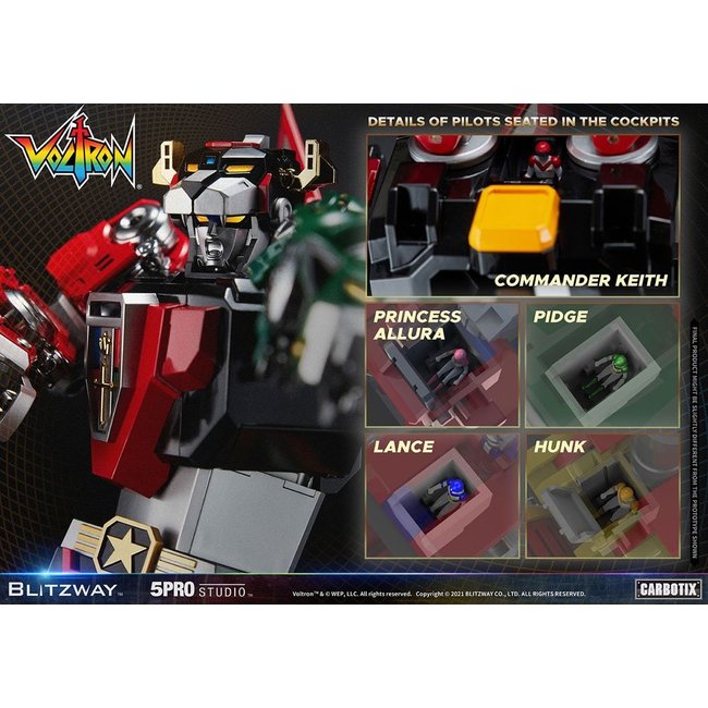 Voltron Carbotix Action Figure Voltron 38 cm