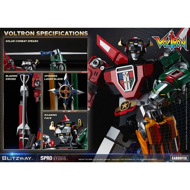Voltron Carbotix Action Figure Voltron 38 cm