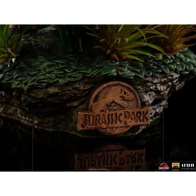 Jurassic Park Deluxe Art Scale Statue 1/10 Just The Two Raptors 20 cm
