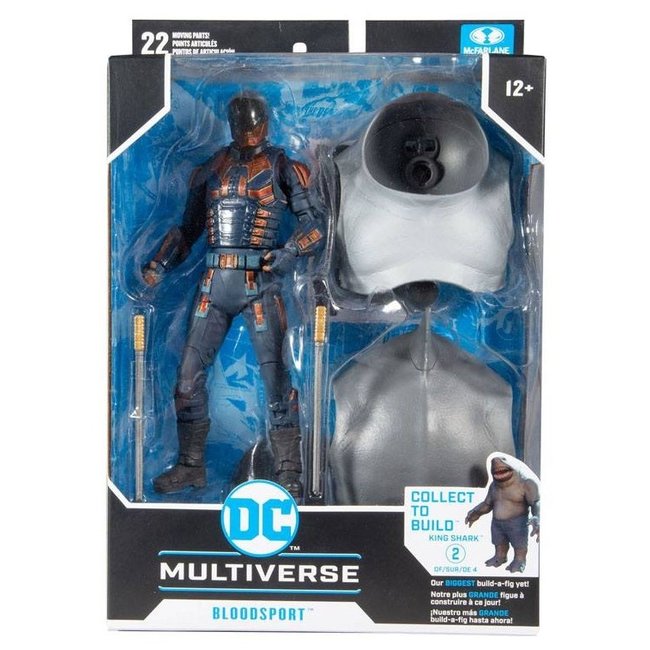 Suicide Squad Build A Actionfigur Bloodsport 18 cm