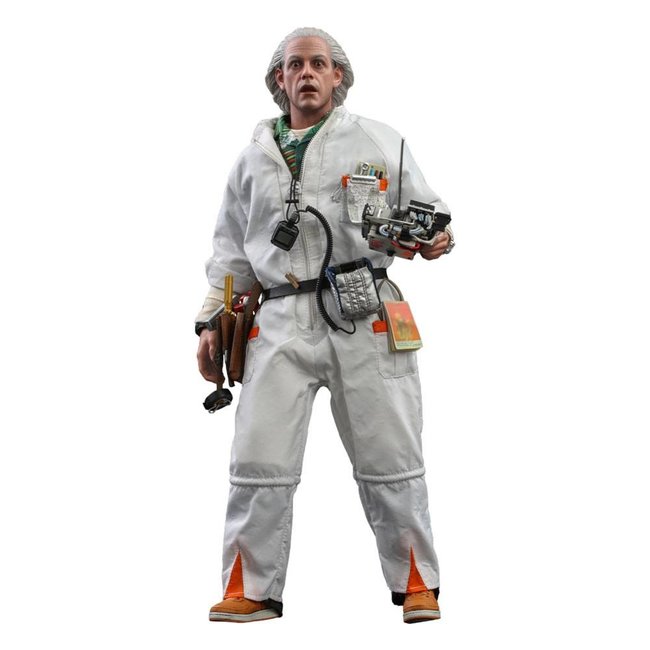 Hot Toys Back To The Future Movie Masterpiece Action Figure 1/6 Doc Brown 30 cm