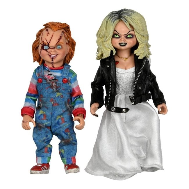 Bride of Chucky Clothed Action Figure 2-Pack Chucky & Tiffany 14 cm