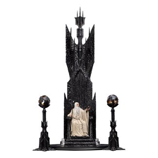 Weta Workshop The Lord of the Rings Statue 1/6 Saruman the White on Throne 110 cm