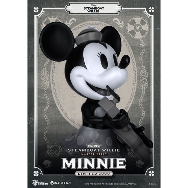 Steamboat Willie Master Craft Statue Minnie 40 cm