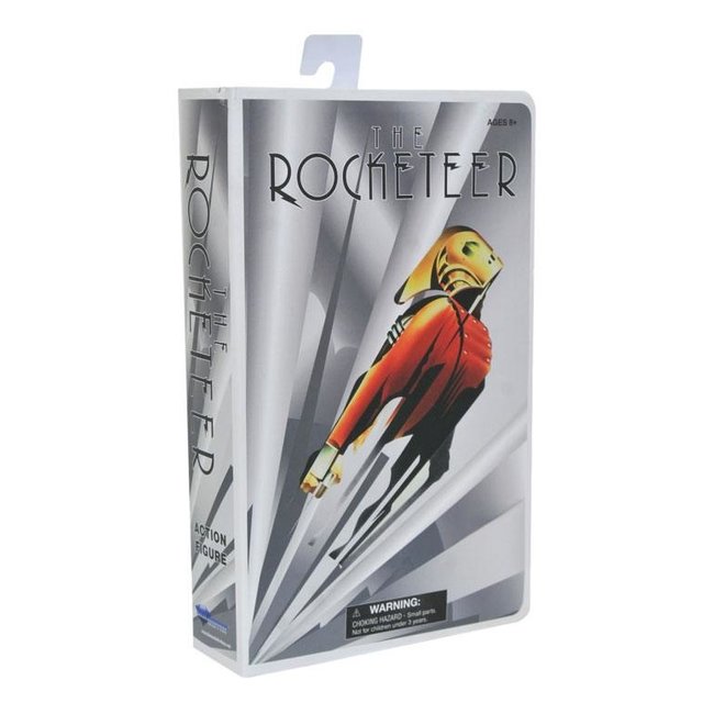 Rocketeer Deluxe Action Figure VHS Box Set SDCC 2021 Previews Exclusive 18 cm