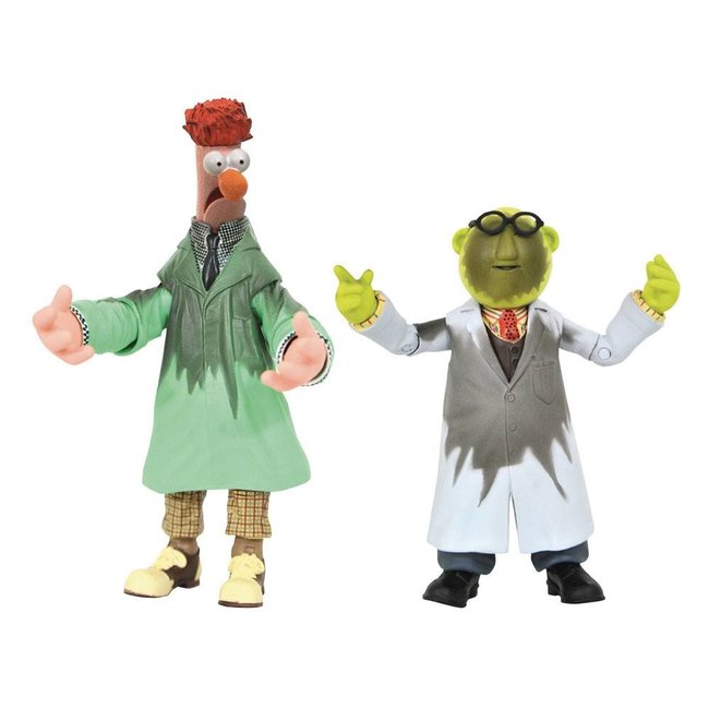 Diamond Select Toys The Muppets Action Figure Box Set Lab Accident Bunsen & Beaker SDCC 2021 Previews Exclusive