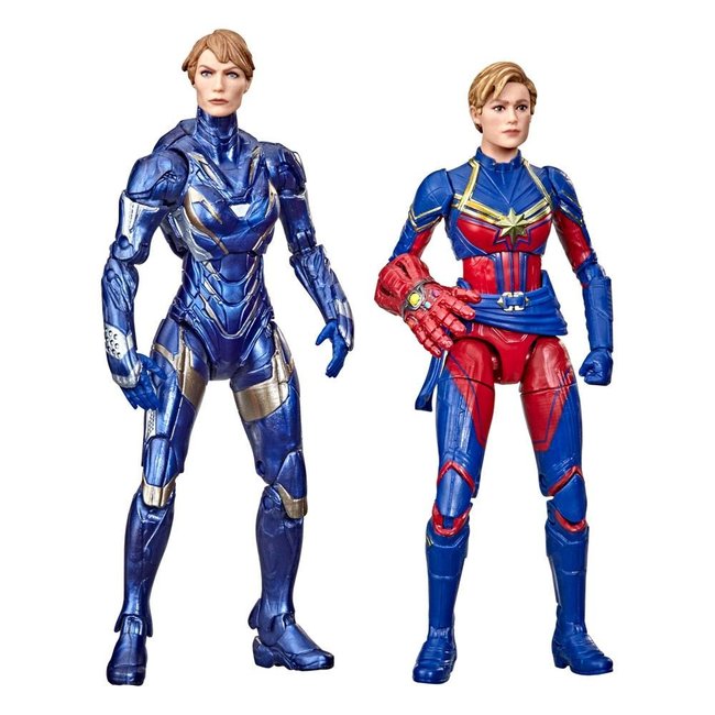 Hasbro Avengers: Endgame Marvel Legends Action Figure 2021 Captain Marvel & Rescue Armor 15 cm
