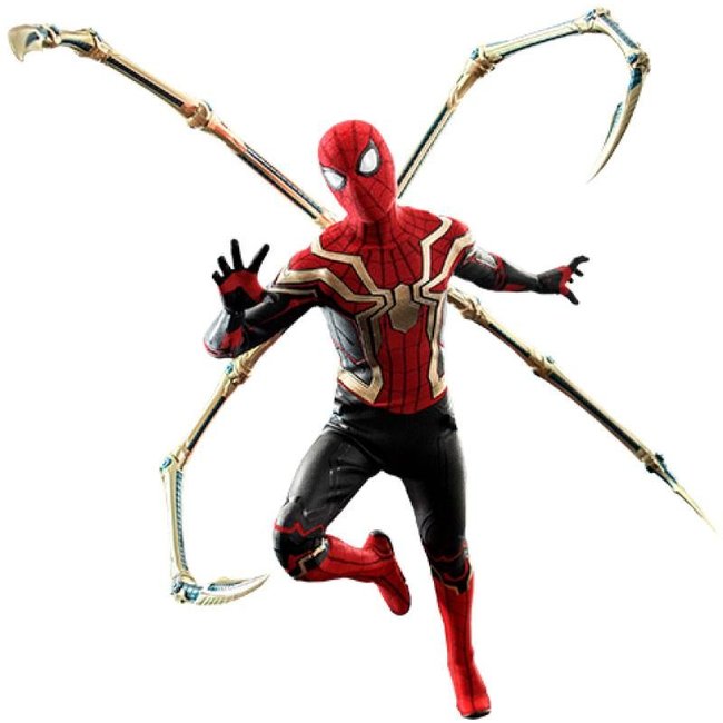 Spider-Man: No Way Home Movie Masterpiece Actionfigur 1/6 Spider-Man (Integrierter Anzug) 29 cm