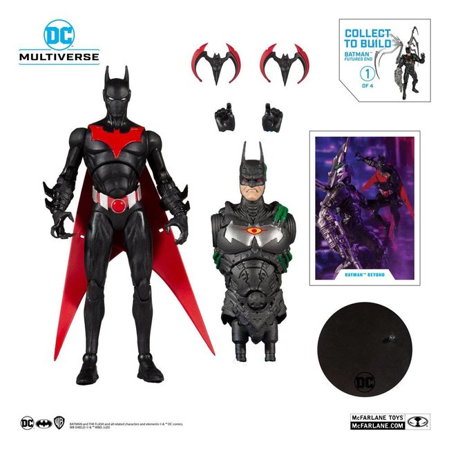 DC Multiverse Build A Actionfigur Batman Beyond (Batman Beyond) Set (4) 18 cm