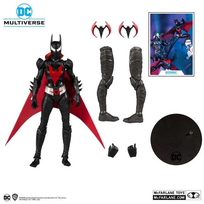DC Multiverse Build A Actionfigur Batman Beyond (Batman Beyond) Set (4) 18 cm