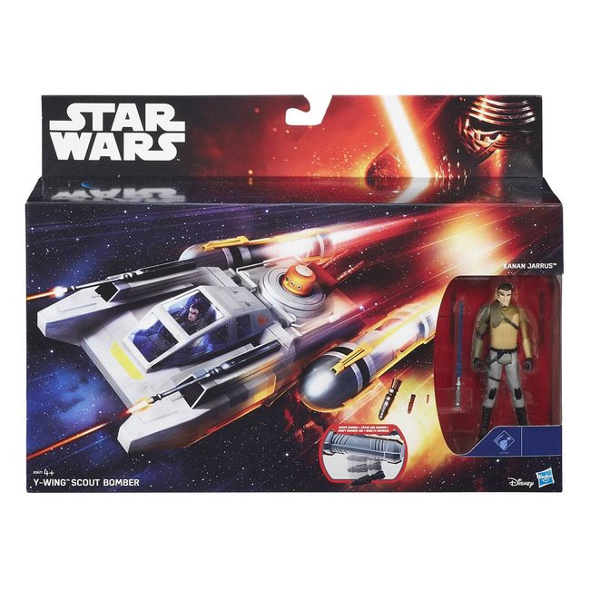 Hasbro Star Wars - Y-Wing Scout Bomber + Kanan Jarrus (Rebels)